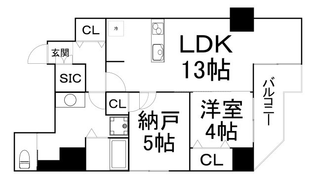 【間取り】 | レジディア堺筋本町プレイス