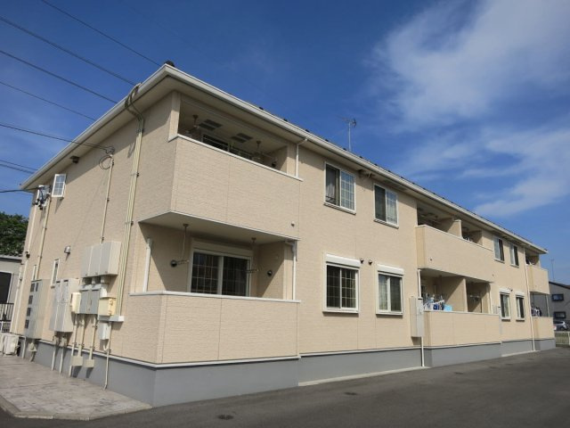 ベルソレイユＡの外観|外観は落ち着いています