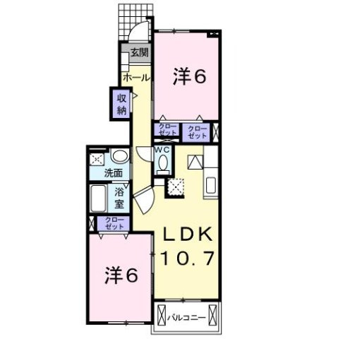 ジラソーレの間取り