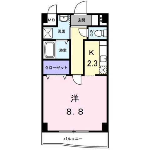 アルバ・美合の間取り