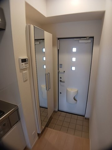 ツバキハイツの玄関|落ち着いた玄関です