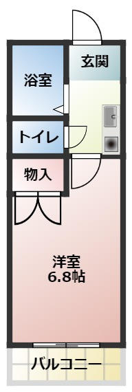 アベニュー諏訪の間取り