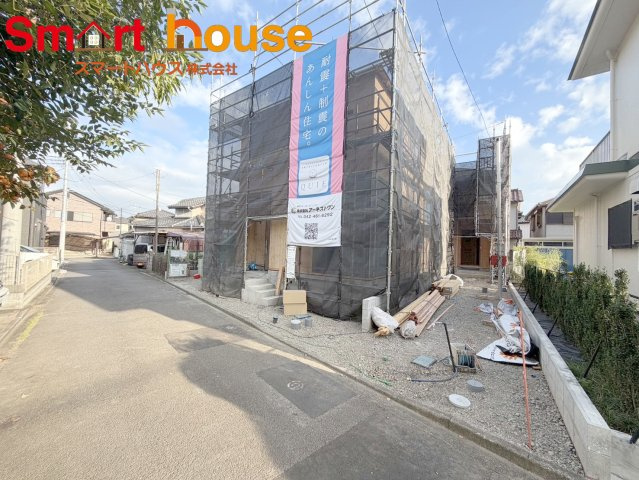 相模原市南区下溝第62　新築全2棟の前面道路含む現地写真|お気軽にお問い合わせください♪