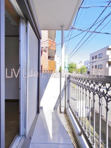小平市小川町２丁目の賃貸マンションのバルコニー