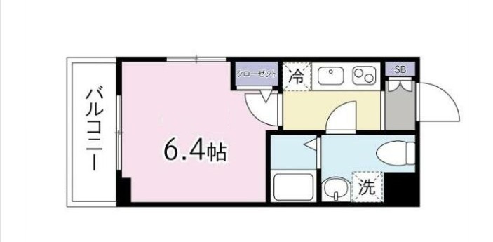 シャトーライフ立川Ⅰの間取り