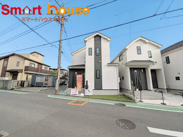 相模原市南区御園5丁目　新築全5棟の前面道路含む現地写真|こだわりの広がりとゆとり♪家族と過ごす時間を大切にしたい方に、ぴったりの明るくゆとりある住空間です♪