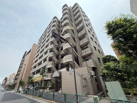 ルイシャトレ門前仲町の外観|ルイシャトレ門前仲町：東西線「門前仲町」駅徒歩８分！