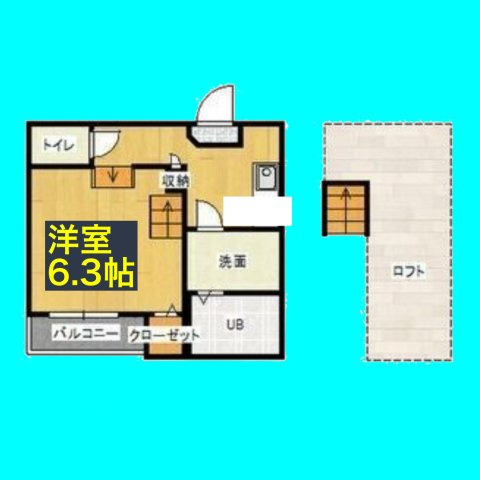 Residence Kamimaezuの間取り