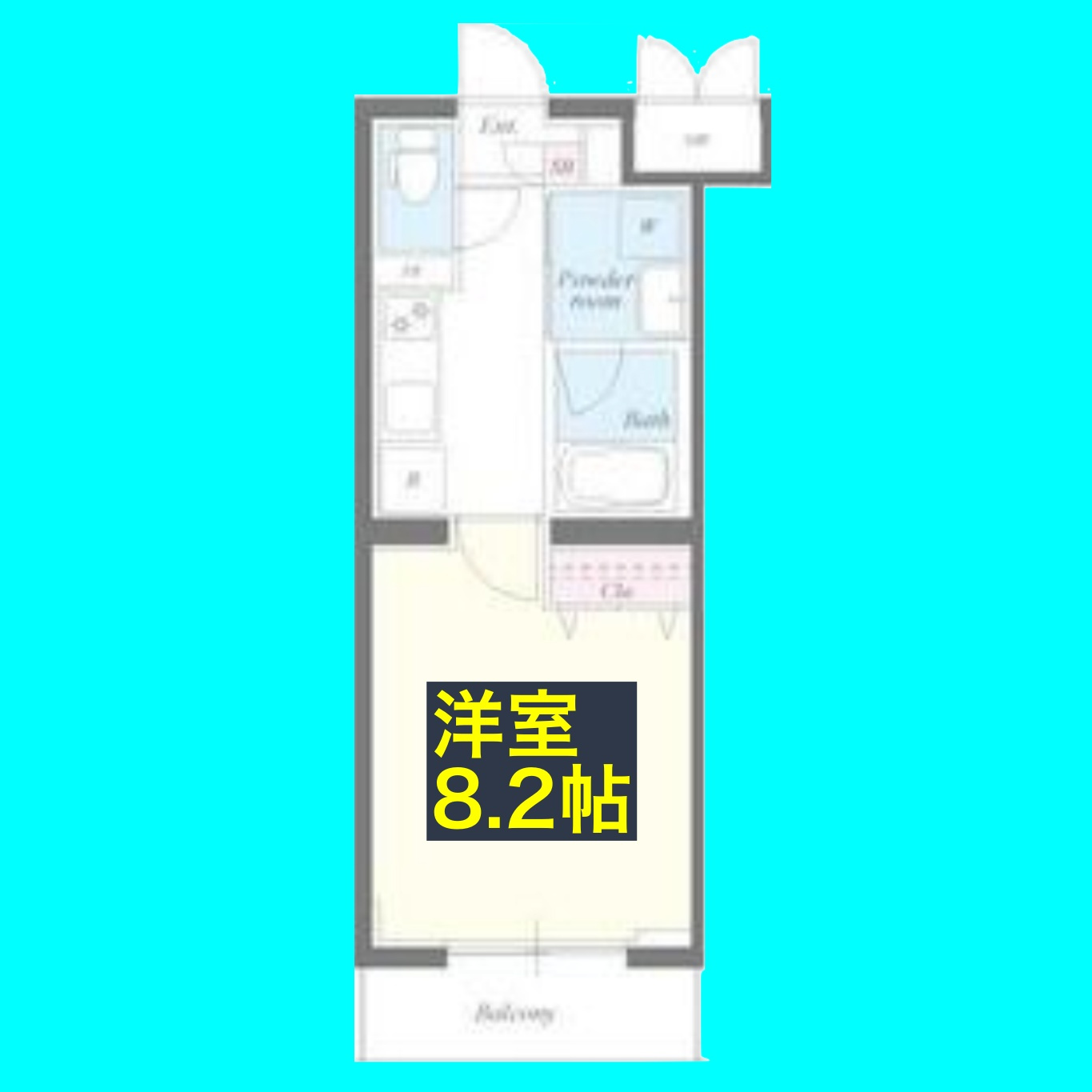 ヴィオラレジデンスの間取り