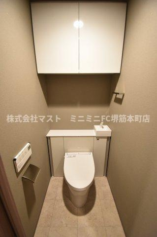 プレサンスレジェンド堺筋本町タワーのトイレ