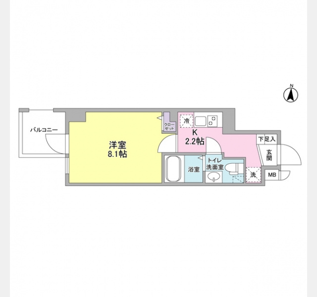 アザレアテラスの間取り