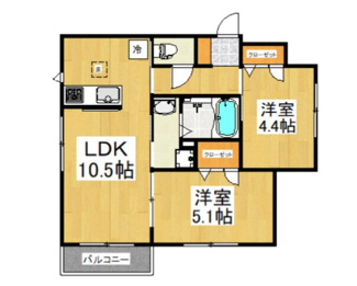 【間取り】 | インペリアル | 間取りです。
