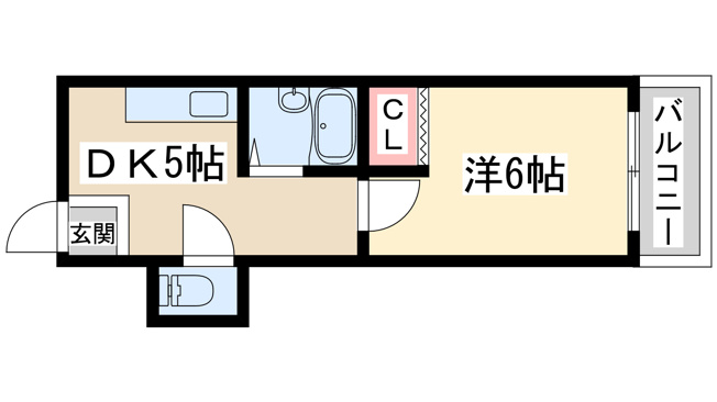 【間取り】 | 東中島第2土井マンション