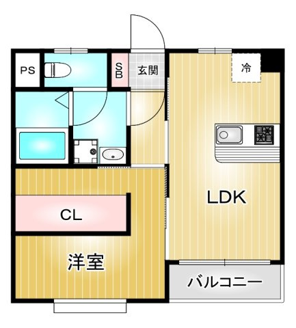 タウンハウス太田｜名古屋市の賃貸ならMy賃貸の間取り|タウンハウス太田