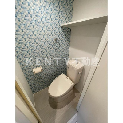 【トイレ】 | ヴィラ・エスポワール蒲田 | コンパクトで使いやすいトイレです