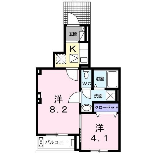 ヴァンベールⅢの間取り