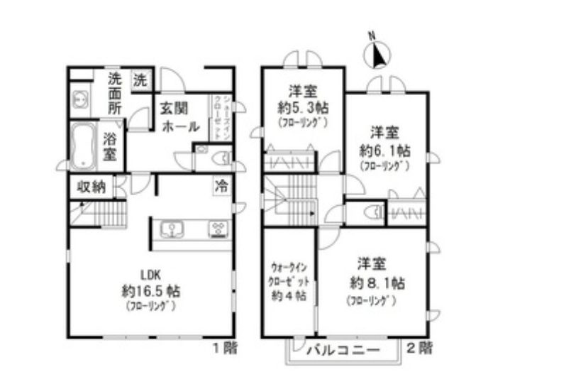 プルミエの間取り