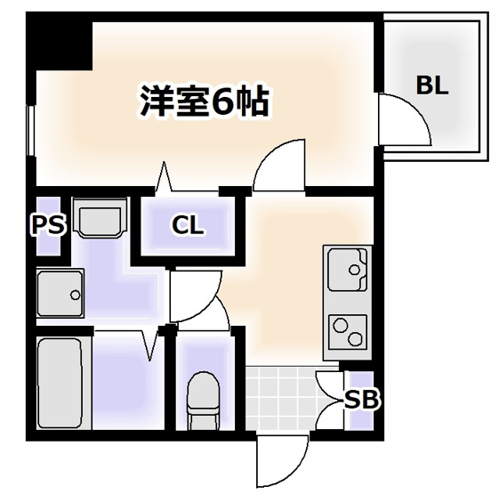 【間取り】 | ファーストフィオーレ難波南アルマ