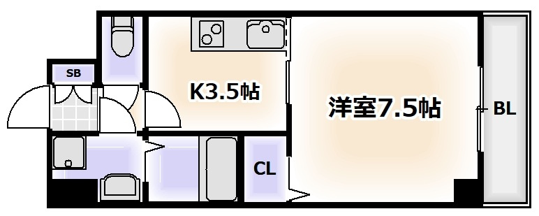 ジュネス我孫子の間取り