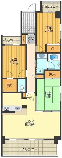 【間取り】 | サンヒルズ国立