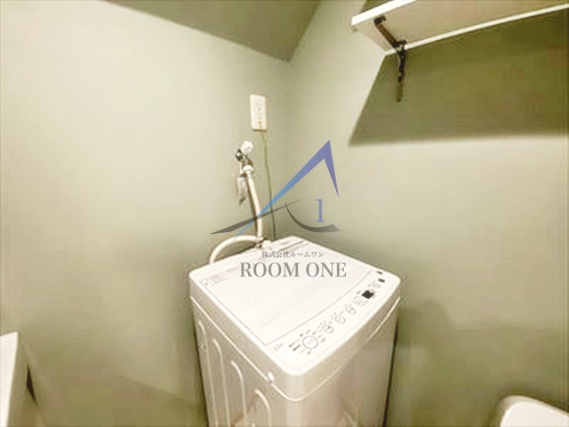 ショパンの設備|洗濯機置き場です。
