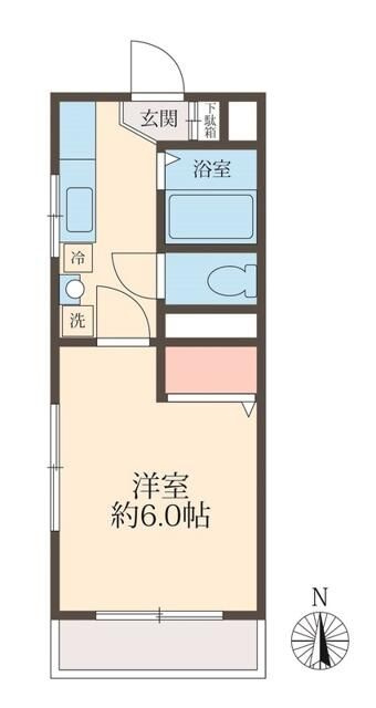 シモンズ栗木台の間取り