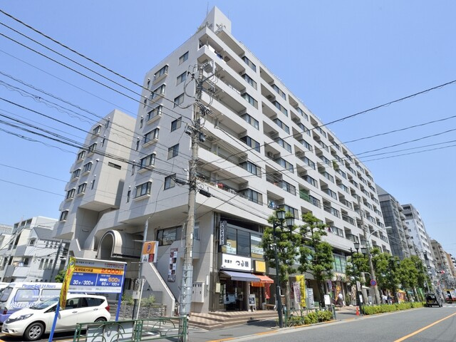 ルネ千駄木プラザの外観|オートロック付き耐震基準適合大規模マンション、ルネ千駄木プラザは即日現地案内可能となっておりますので、お気軽にお問い合わせください！