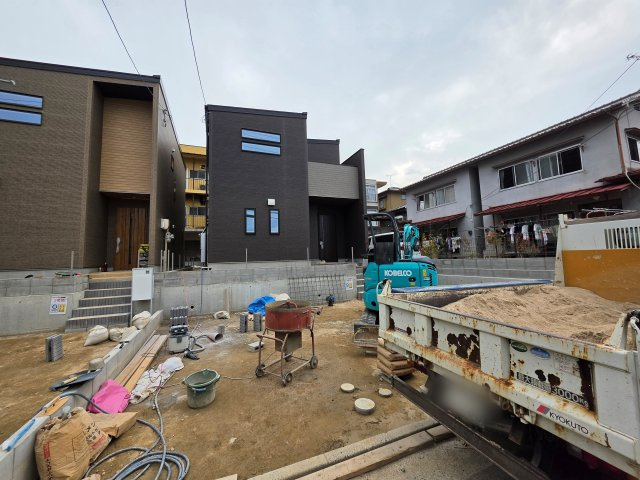 戸坂くるめ木二丁目の外観|南向きで陽当良好
駐車2台可能です