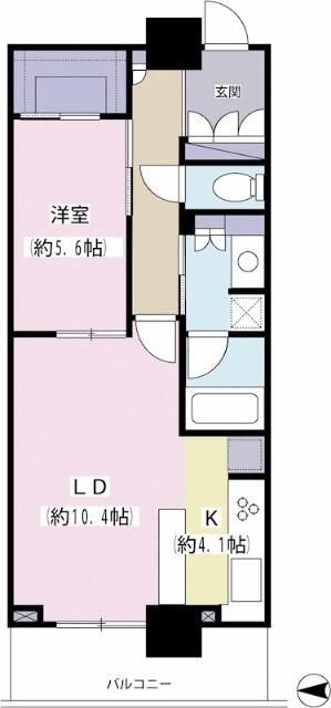 ベイクレストタワーの間取り