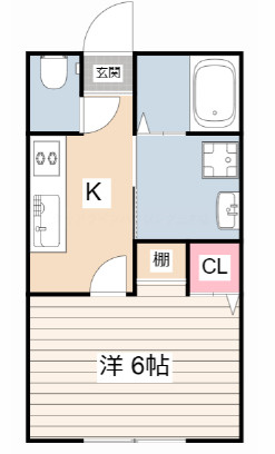 リープラス恵比寿駅前の間取り