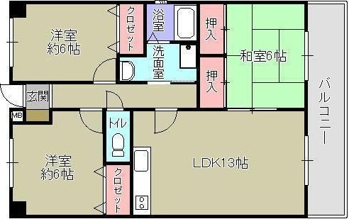 ベストエクセルの間取り