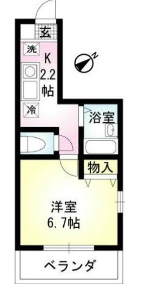 エクセレント宮本の間取り