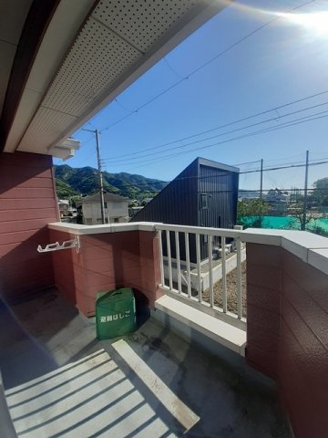 プランタンАのバルコニー|広々としたバルコニーです