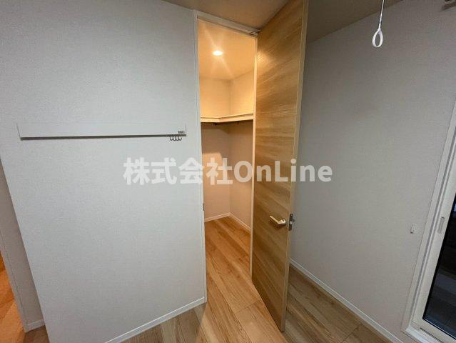 八尾市渋川町４丁目のアパートの収納