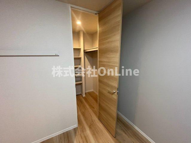 八尾市渋川町４丁目のアパートの収納