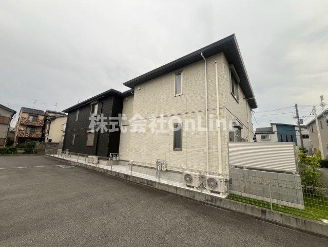 八尾市渋川町４丁目のアパートの外観
