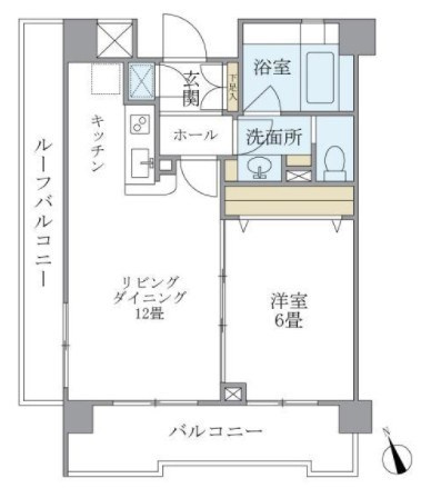プレミアコンフォート西荻窪の間取り