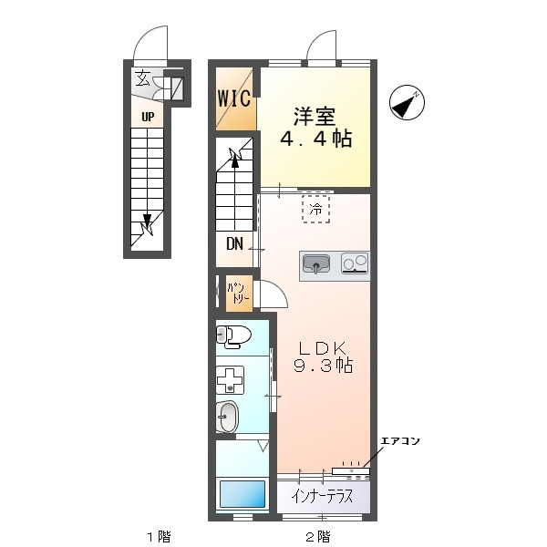 【仲介手数料：50％OFF】対象物件！の間取り