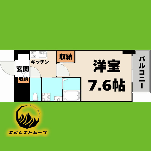 パルティール新栄の間取り