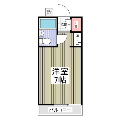 メリッサの間取り