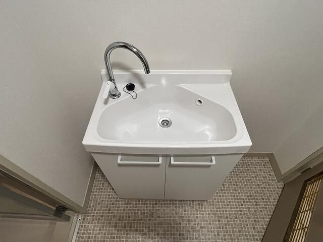 ソフト第一河辺マンションの洗面所