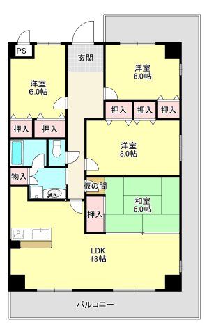 【間取り】 | レジェーロ永和