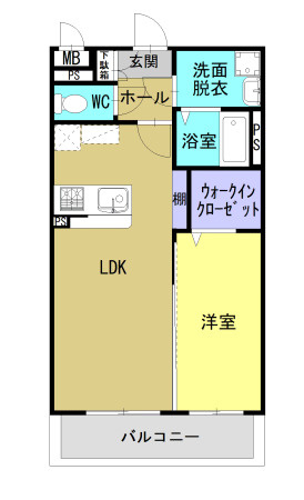 デイジーの間取り