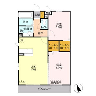 【間取り】 | シーバス　Ａ館