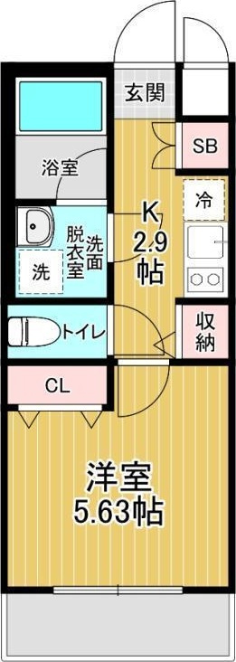RICHESSEKARASUYAMAの間取り