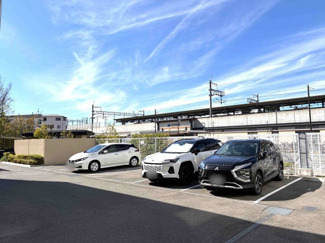 【駐車場】 | ライオンズ茨木総持寺ステーショングラン　オーナーチェンジ物件 | ■EV充電設備設置されています！