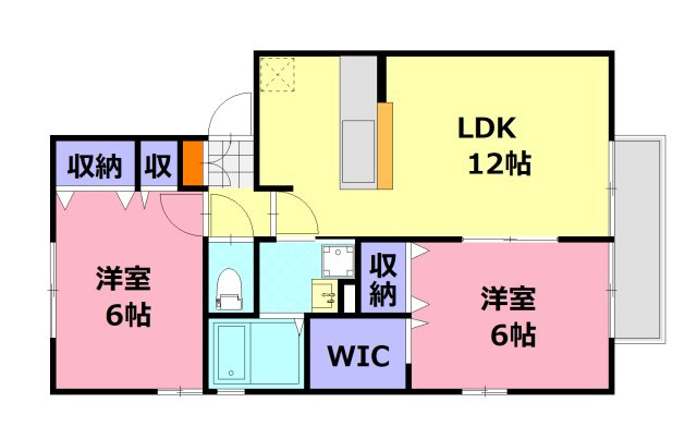 【間取り】 | ヴィ―ブル石田