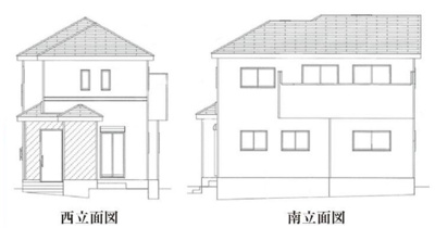 【外観パース】 | 入間市高倉2丁目　全1棟