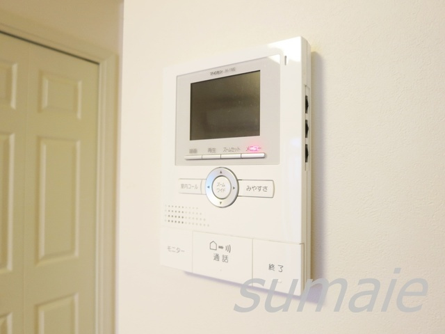 ミルクリークエイティのセキュリティ|モニター付きインターホン完備です☆