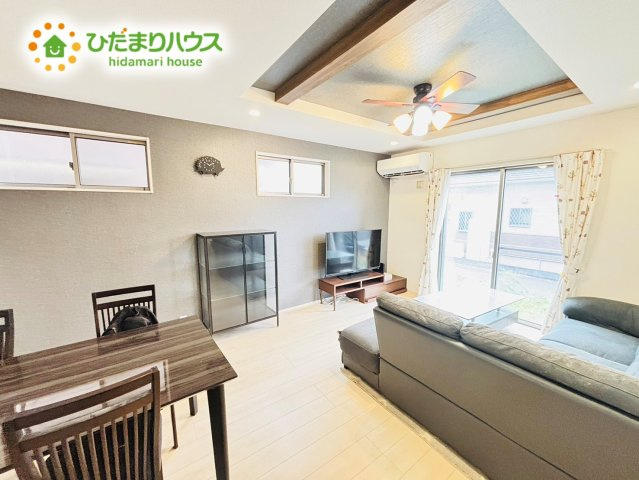 上尾市大谷本郷　中古戸建の居間・リビング|LDK